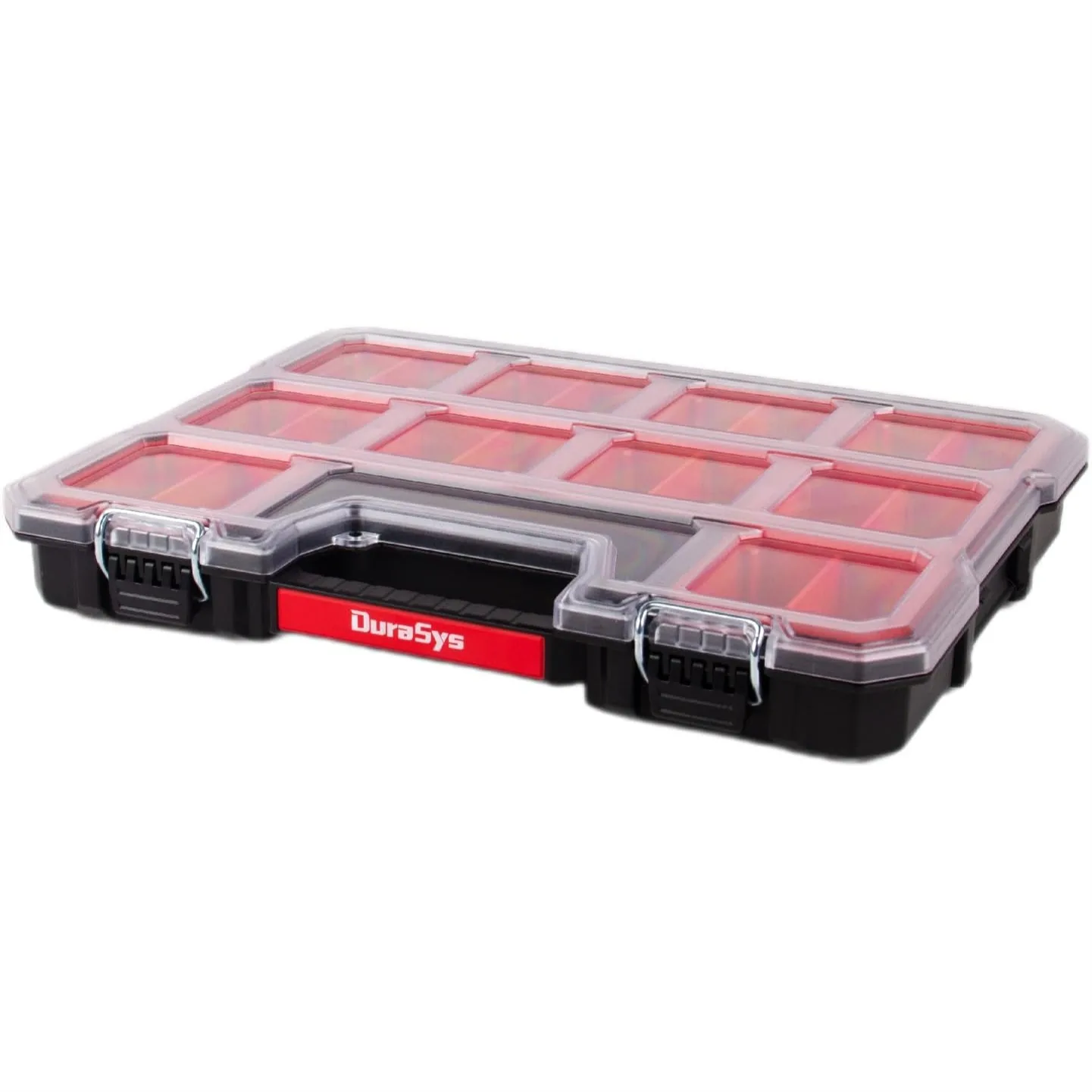Small Parts Organizer Toolbox, 17.3x13.7x2.5" Durable Hardware Storage with 8 Removable Cups, Portable & Versatile for DIY
Small Parts Organizer Toolbox, 17.3x13.7x2.5" Durable Hardware Storage with 8 Removable Cups, Portable & Versatile for DIY