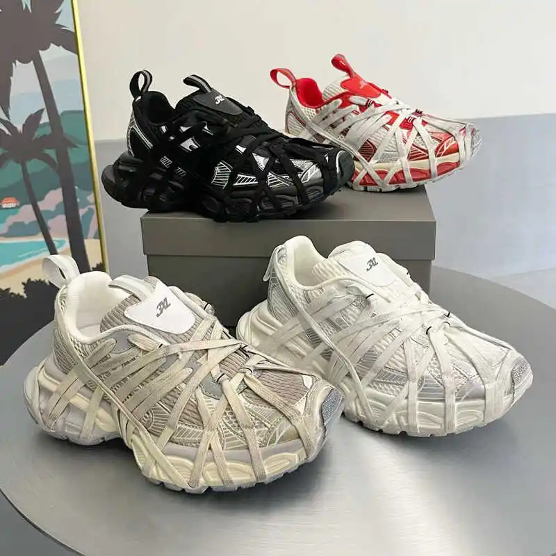 Casual Style Thick Bottom 25 Old Dad Shoes Women's Worn in Leather Sports Shoes Spider Man Tie Rope Versatile Comfortable Fas...
Casual Style Thick Bottom 25 Old Dad Shoes Women's Worn in Leather Sports Shoes Spider Man Tie Rope Versatile Comfortable Fas...