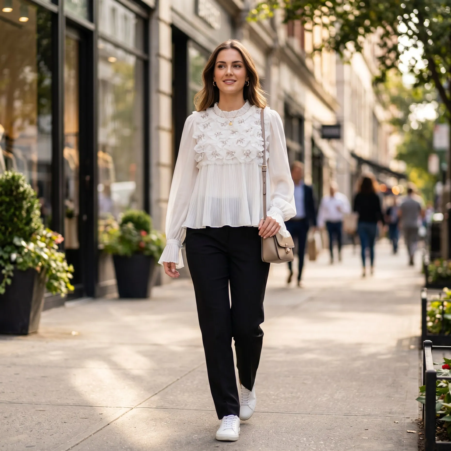 Women Fashion Shirt Stylish Long Sleeve Blouse for Casual and Workwear, Comfortable and Elegant Ladies Elegant Shirt BD0502
Women Fashion Shirt Stylish Long Sleeve Blouse for Casual and Workwear, Comfortable and Elegant Ladies Elegant Shirt BD0502