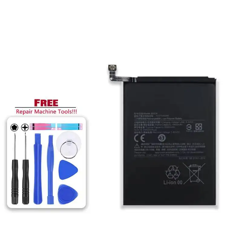 5000Mah High Capacity Mobile Phone Battery Long-Lasting BM54 For Xiaomi Note 9T Mtk 800U Note9t
5000Mah High Capacity Mobile Phone Battery Long-Lasting BM54 For Xiaomi Note 9T Mtk 800U Note9t