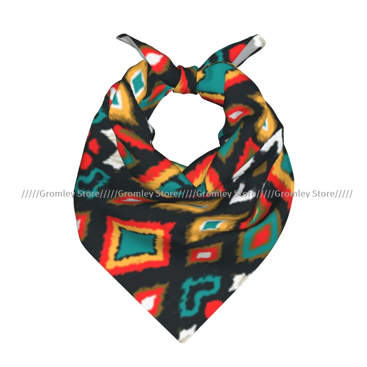 Geometric Folklore Ornament With Diamonds Tribal Ethnic Square Bandana Outdoor Sports Headwear Scarf
Geometric Folklore Ornament With Diamonds Tribal Ethnic Square Bandana Outdoor Sports Headwear Scarf