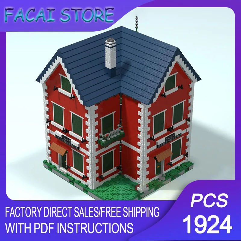 Railway Train Model Moc Building Bricks Modular Italian Alpin Roadhouse Technology Blocks Christmas DIY Toy Construction Gifts
Railway Train Model Moc Building Bricks Modular Italian Alpin Roadhouse Technology Blocks Christmas DIY Toy Construction Gifts