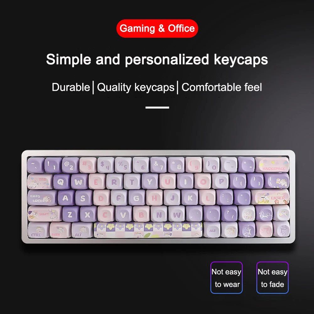 Dream Big Ear Rabbit 139 Keys Cherry Or MOA Profile PBT Keycaps Dye Sublimation for MX Switch Gaming Mechanical Keyboard Keycap
Dream Big Ear Rabbit 139 Keys Cherry Or MOA Profile PBT Keycaps Dye Sublimation for MX Switch Gaming Mechanical Keyboard Keycap