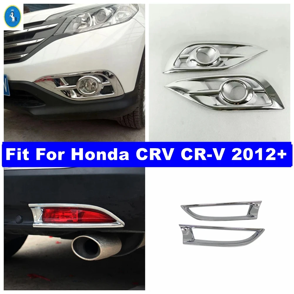 Front Rear Bumper Fog Lights Foglight Lamps Frame Cover Trim Fit For Honda CRV CR-V 2012 - 2014 Shiny Car Exterior Accessories
Front Rear Bumper Fog Lights Foglight Lamps Frame Cover Trim Fit For Honda CRV CR-V 2012 - 2014 Shiny Car Exterior Accessories