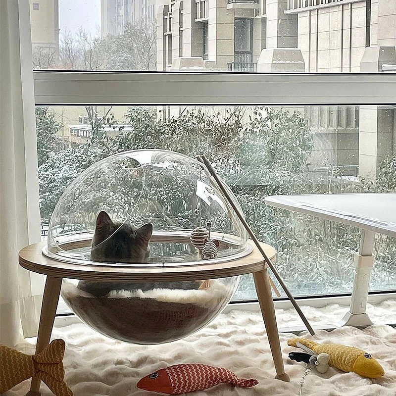 Anti-inverted spherical triangle space capsule closed transparent article semi-closed
Anti-inverted spherical triangle space capsule closed transparent article semi-closed