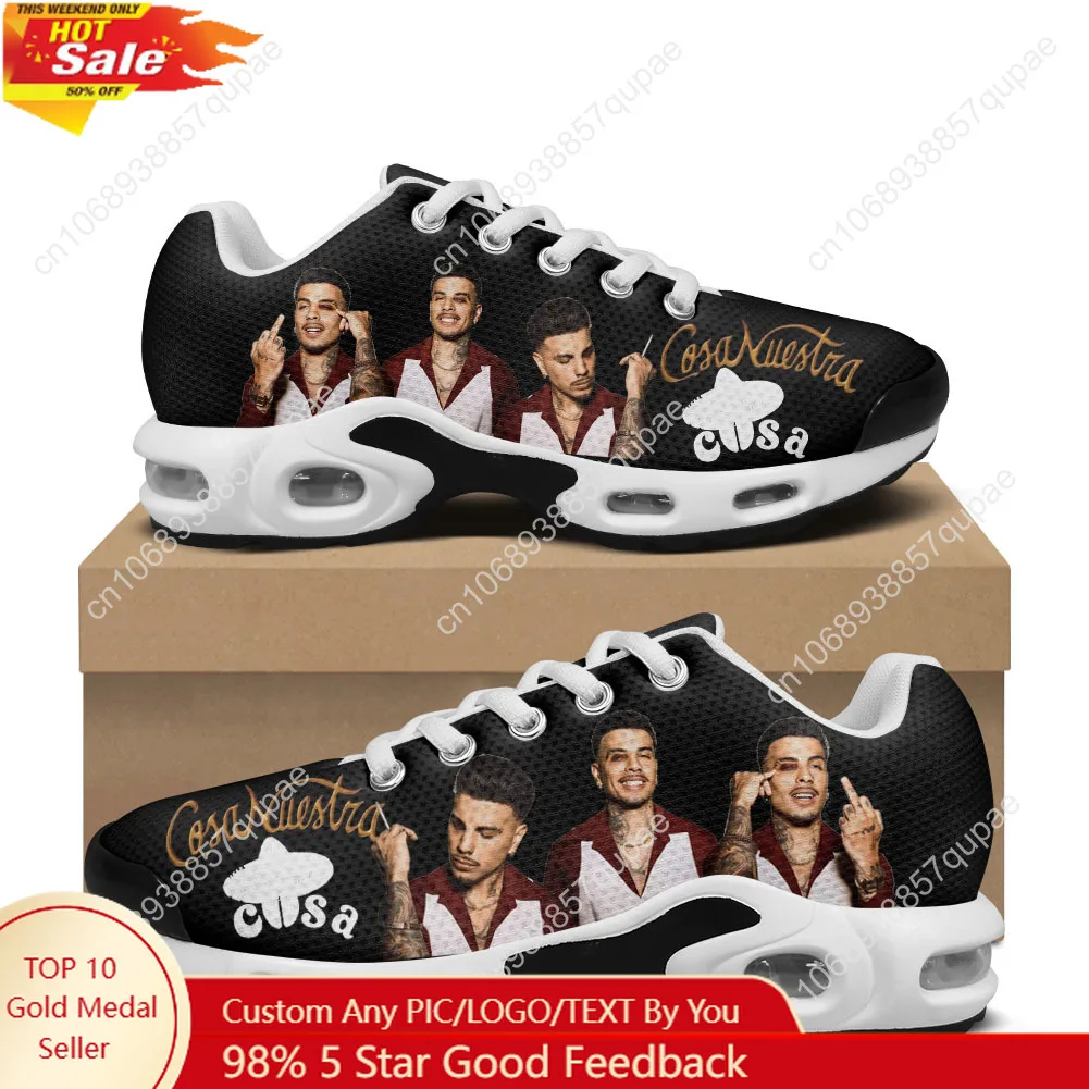 Singer Rauw Alejandro Cosa Nuestra Air Cushion Sneakers Mens Womens Sport shoe Lightweight Hiking Mountain Climbing Casual Shoe
Singer Rauw Alejandro Cosa Nuestra Air Cushion Sneakers Mens Womens Sport shoe Lightweight Hiking Mountain Climbing Casual Shoe