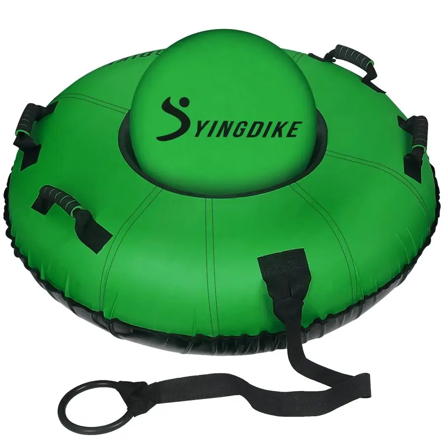 Snow Tube for Sledding, Heavy Duty 40 Snow Sled with 4 Handles and Cushion Seat, Inflatable 600D Canvas Cover, High Speed Ski T
Snow Tube for Sledding, Heavy Duty 40 Snow Sled with 4 Handles and Cushion Seat, Inflatable 600D Canvas Cover, High Speed Ski T