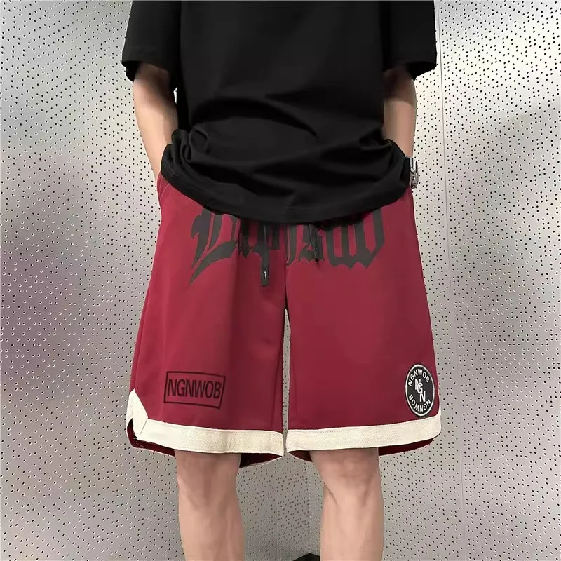 American High Street Casual Sporty Men's Short Shorts Loose Fit Summer Thin Straight Leg Basketball Five Half Pants
American High Street Casual Sporty Men's Short Shorts Loose Fit Summer Thin Straight Leg Basketball Five Half Pants