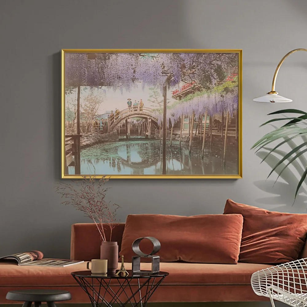 Japan Tokyo Meiji Period Photograph Of Wisteria At Kameido Poster Vintage Print Art Canvas Painting Landscape Wall Picture Decor
Japan Tokyo Meiji Period Photograph Of Wisteria At Kameido Poster Vintage Print Art Canvas Painting Landscape Wall Picture Decor