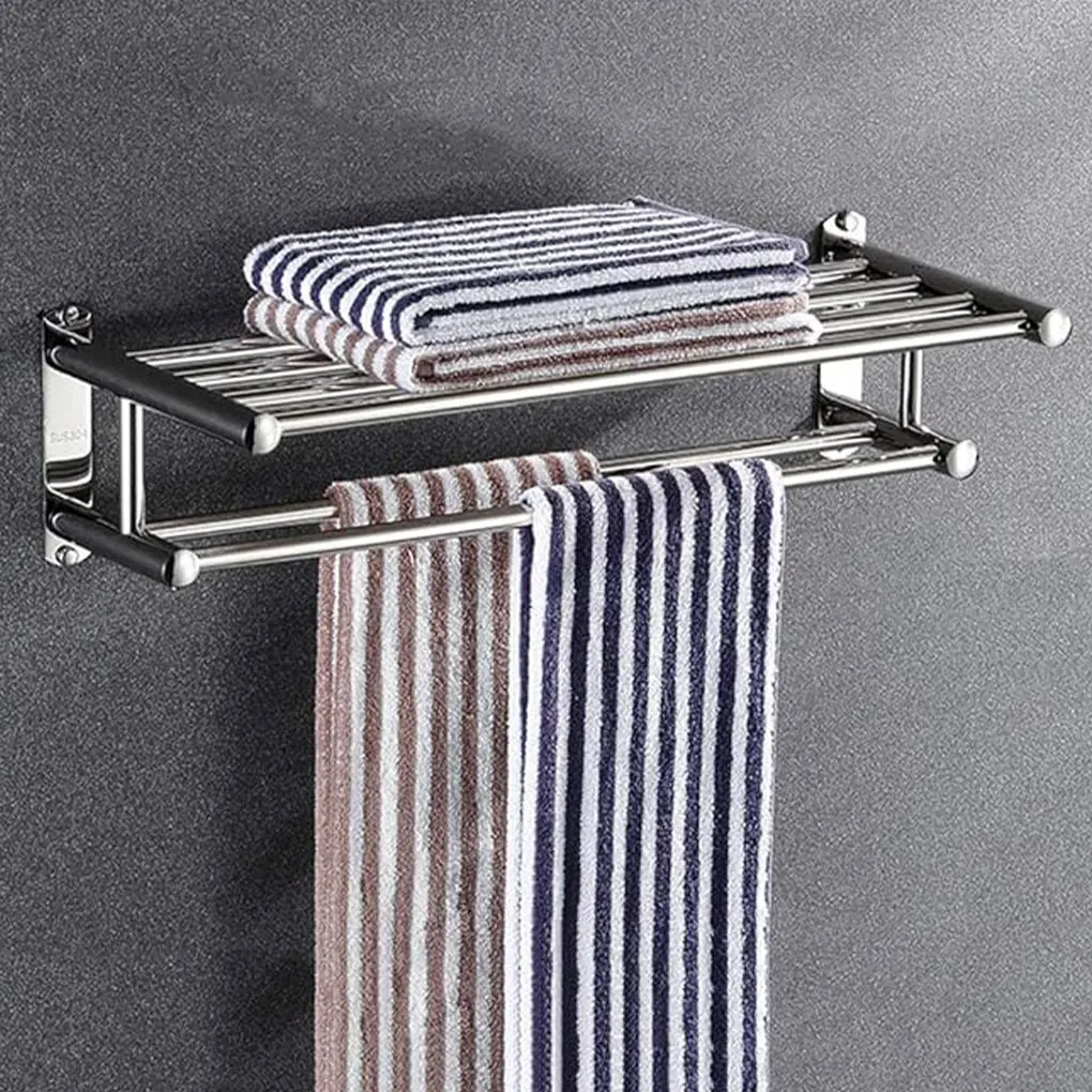 Wall Mounted Stainless Steel Bathroom Towel Rack Easy To Clean And Install Modern Wide Application
Wall Mounted Stainless Steel Bathroom Towel Rack Easy To Clean And Install Modern Wide Application