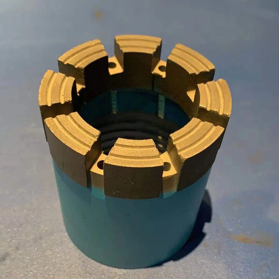 HQ Bit Diamond Core Drill Bit Geological Well Drilling Bits Mining Drilling Service
HQ Bit Diamond Core Drill Bit Geological Well Drilling Bits Mining Drilling Service