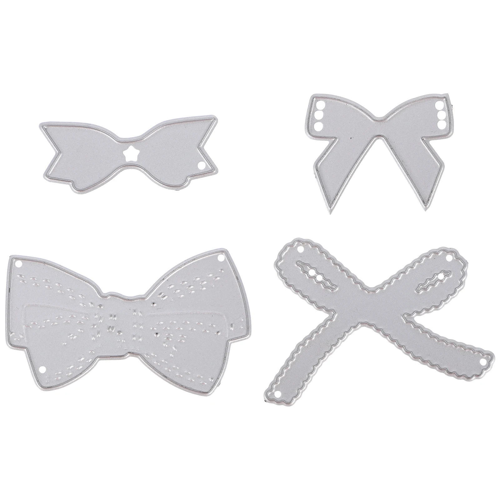 4 pcs Mold Bow Tie Cutting Die Stencils Scrapbooking Paper Crafts Decoration DIY Metal Template Carbon Steel
4 pcs Mold Bow Tie Cutting Die Stencils Scrapbooking Paper Crafts Decoration DIY Metal Template Carbon Steel