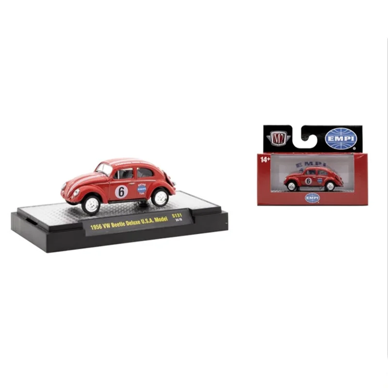 M2 Machines 1:64 Scale Diecast Alloy 1956 VW Beetle Deluxe Toys Vintage Cars Model Classics Adult Gifts Souvenir Static Display
M2 Machines 1:64 Scale Diecast Alloy 1956 VW Beetle Deluxe Toys Vintage Cars Model Classics Adult Gifts Souvenir Static Display