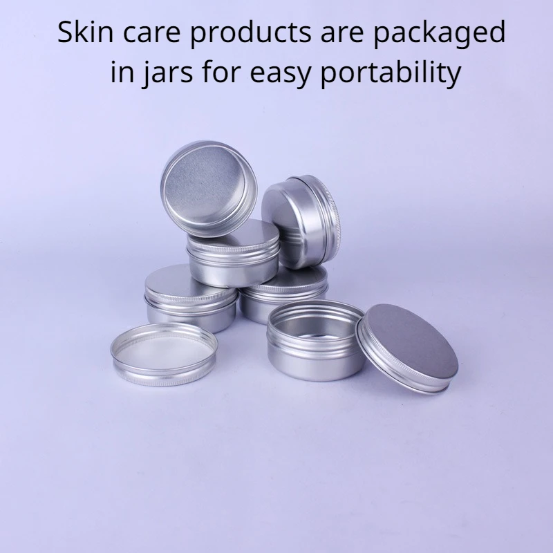 New 5/10/15/20/30/40g Empty Silver Aluminum Can Screw Cap Container Screw Top Round Spice Candle Cosmetic Packaging Jar Cream 
New 5/10/15/20/30/40g Empty Silver Aluminum Can Screw Cap Container Screw Top Round Spice Candle Cosmetic Packaging Jar Cream