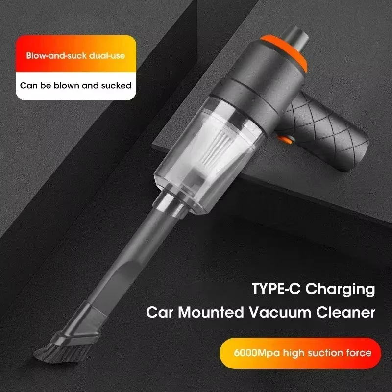 6000PA Portable Handheld Vacuum Cleaner for Car Home Office USB Convenient Pet Hair Pump Vacuum Cleaner
6000PA Portable Handheld Vacuum Cleaner for Car Home Office USB Convenient Pet Hair Pump Vacuum Cleaner
