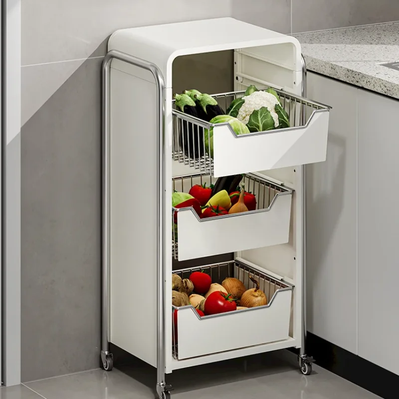 Floor to ceiling kitchen vegetable storage rack multi layer household organizer fruit and vegetable basket practical
Floor to ceiling kitchen vegetable storage rack multi layer household organizer fruit and vegetable basket practical