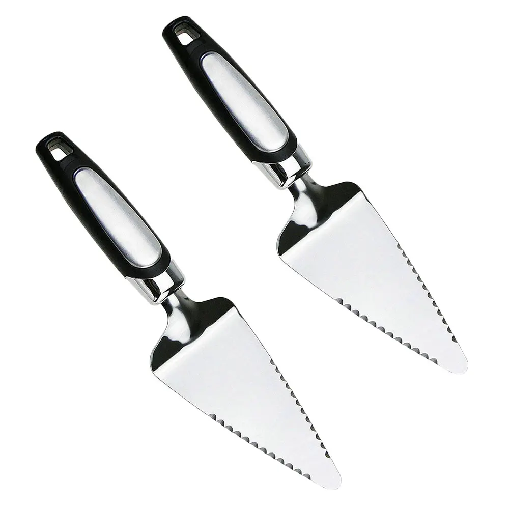 2pcs StainlessSteelPizzaSpatula DurableBakingShovel ErgonomicHandle PieTriangleSpade CakeMetalServer SuitableForPizzaCakeDessert
2pcs StainlessSteelPizzaSpatula DurableBakingShovel ErgonomicHandle PieTriangleSpade CakeMetalServer SuitableForPizzaCakeDessert