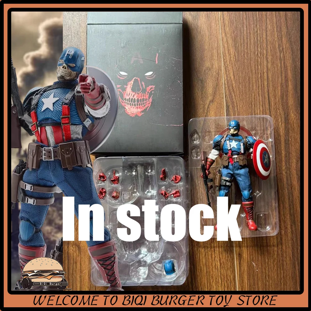IN Stock Joy Man Toys Captain American Soul War Hero Action Figure 1/12 Scale Collectible JMToys JM003 Kid Toy Boy Birthday Gift
IN Stock Joy Man Toys Captain American Soul War Hero Action Figure 1/12 Scale Collectible JMToys JM003 Kid Toy Boy Birthday Gift