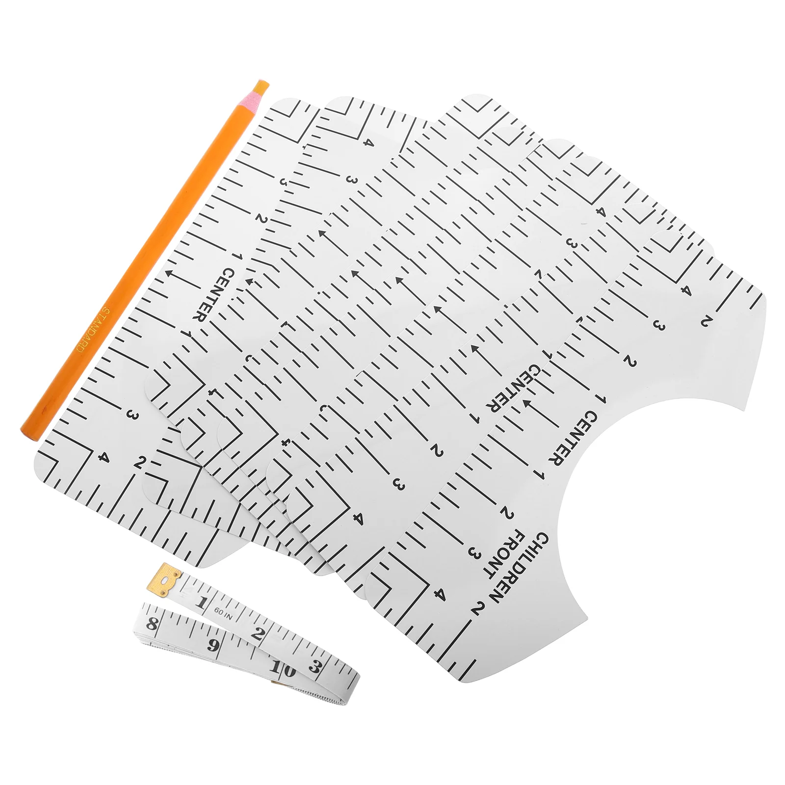 8 Pcs Sewing Alignment Tool Rulers Quilting Tools and Gadgets Shirt Pvc Accessories
8 Pcs Sewing Alignment Tool Rulers Quilting Tools and Gadgets Shirt Pvc Accessories