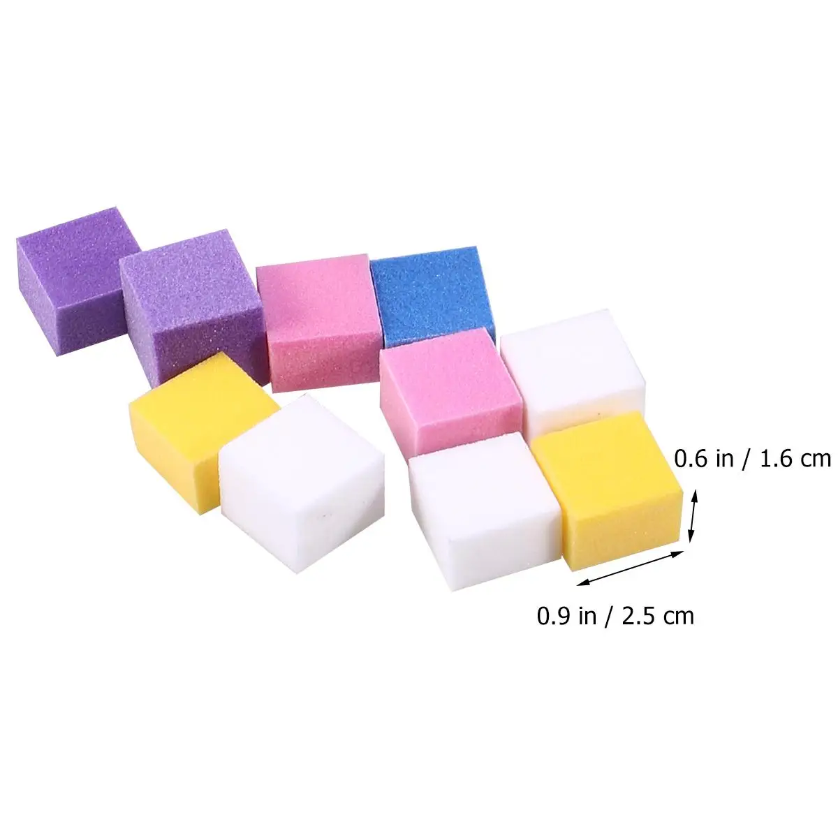 60pcs 1 Bag Colorful Nail Sponge Files Manicure Nail Polisher for Smooth and Shiny Nails (About -)
60pcs 1 Bag Colorful Nail Sponge Files Manicure Nail Polisher for Smooth and Shiny Nails (About -)