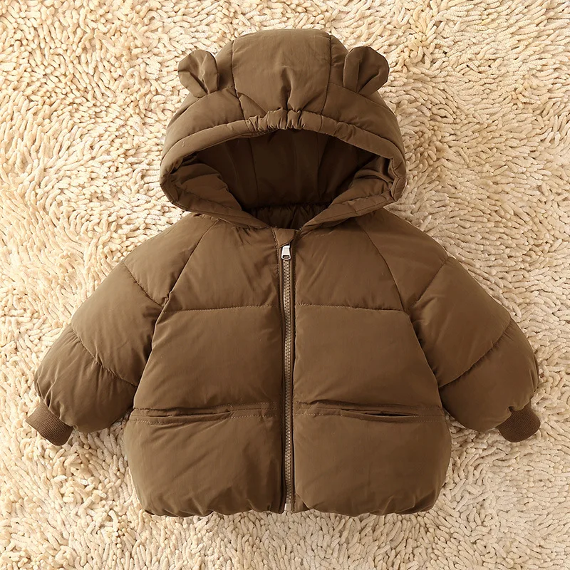 Winter New Children's Hooded Parkas Jacket Daily Casual Boys and Girls Thickened Warm Long-Sleeve Jackets Zipper Down Coat
Winter New Children's Hooded Parkas Jacket Daily Casual Boys and Girls Thickened Warm Long-Sleeve Jackets Zipper Down Coat
