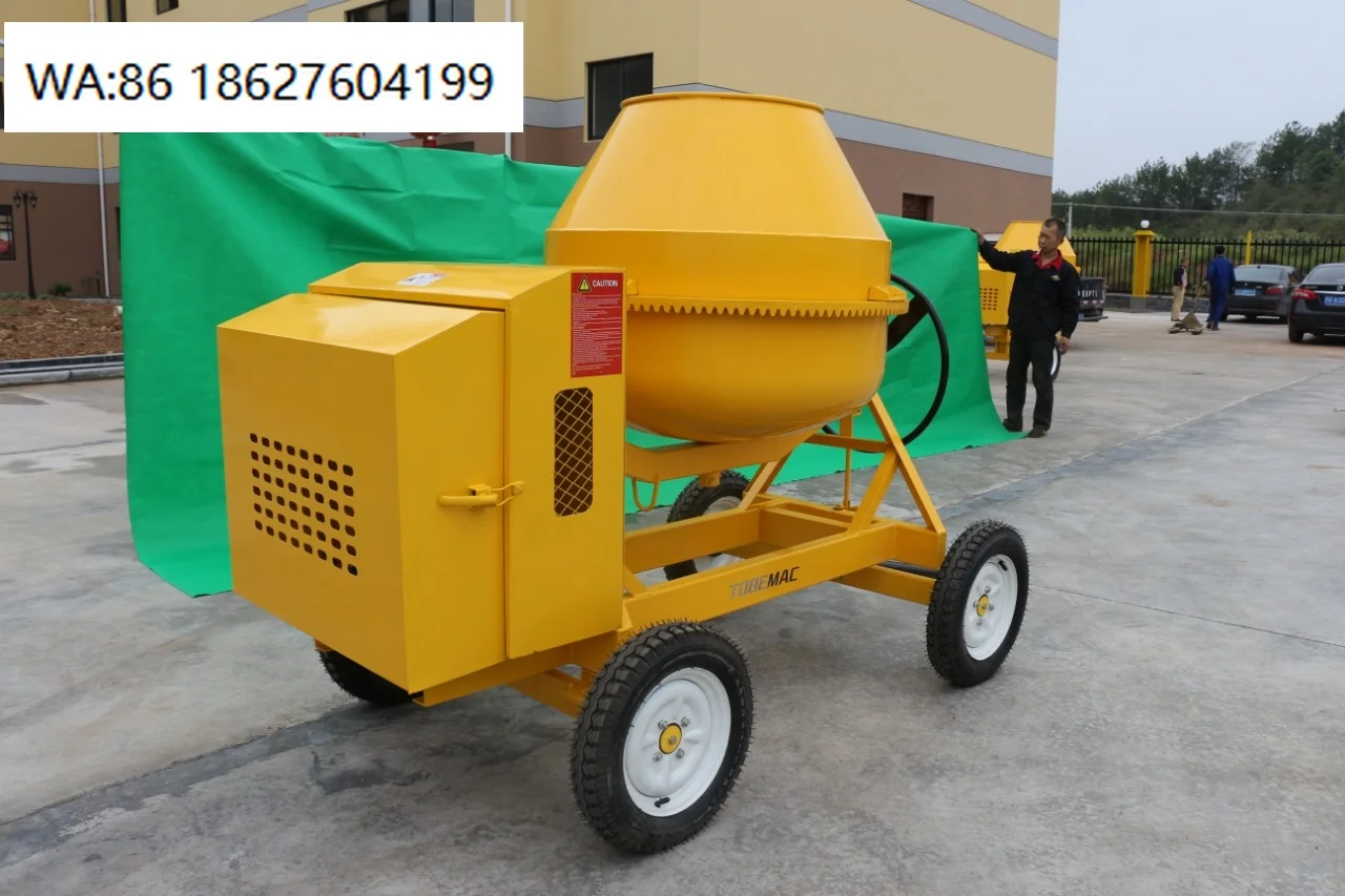 Four Wheel Portable Concrete Mixer Engine Mobile Small Cement Mixer for On-site Construction Operation
Four Wheel Portable Concrete Mixer Engine Mobile Small Cement Mixer for On-site Construction Operation