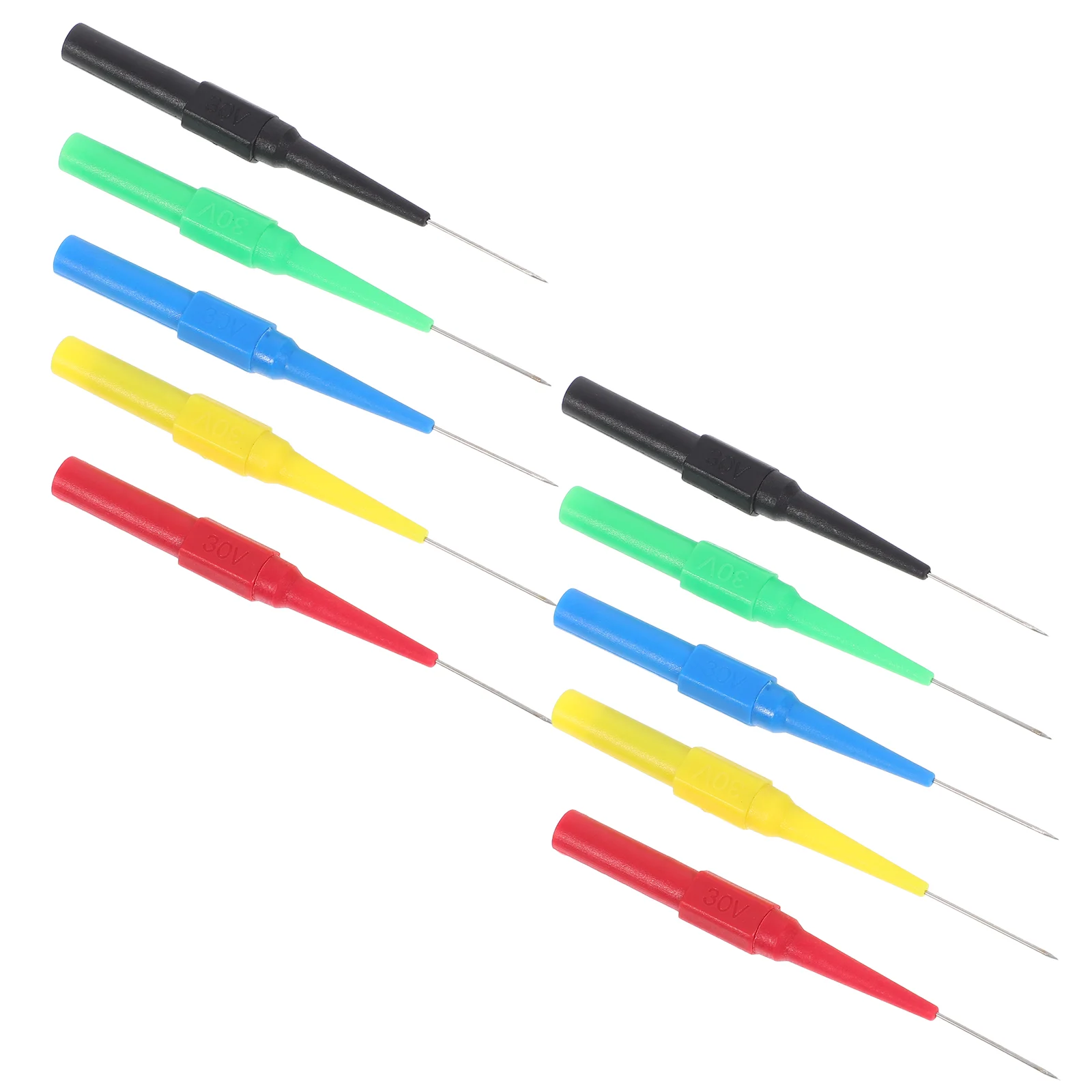 10pcs Multimeter Probe 0.7mm Wire Circuit Tester Electrical Lead Puncture Probe Leads Pin Test Tools
10pcs Multimeter Probe 0.7mm Wire Circuit Tester Electrical Lead Puncture Probe Leads Pin Test Tools