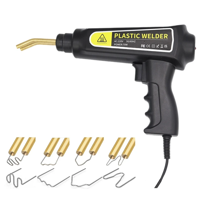 EU Plug,1200Pc Plastic Welder Kit For Bumper Repair Hot Stapler Welding Plastic Welding Repair Kit With Staples
EU Plug,1200Pc Plastic Welder Kit For Bumper Repair Hot Stapler Welding Plastic Welding Repair Kit With Staples