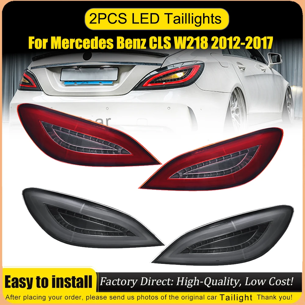 2Pcs LED Tail Lights for Mercedes Benz CLS Class W218 CLS260 CLS320 CLA260 2012-2017 Rear Reverse Brake Lamp Taillight Assembly
2Pcs LED Tail Lights for Mercedes Benz CLS Class W218 CLS260 CLS320 CLA260 2012-2017 Rear Reverse Brake Lamp Taillight Assembly