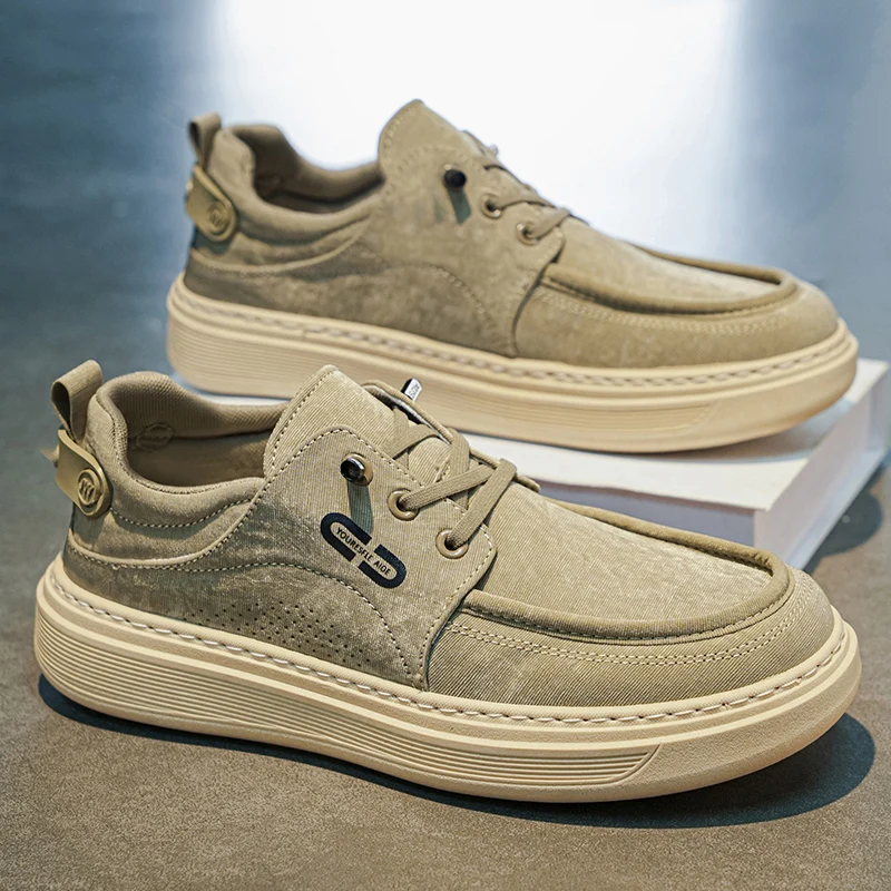 Men's Canvas Shoes Summer New Breathable Thick Bottom Casual Flat Slip-On Soft Bottom Ice Silk Cloth Shoes Comfortable Low Top
Men's Canvas Shoes Summer New Breathable Thick Bottom Casual Flat Slip-On Soft Bottom Ice Silk Cloth Shoes Comfortable Low Top