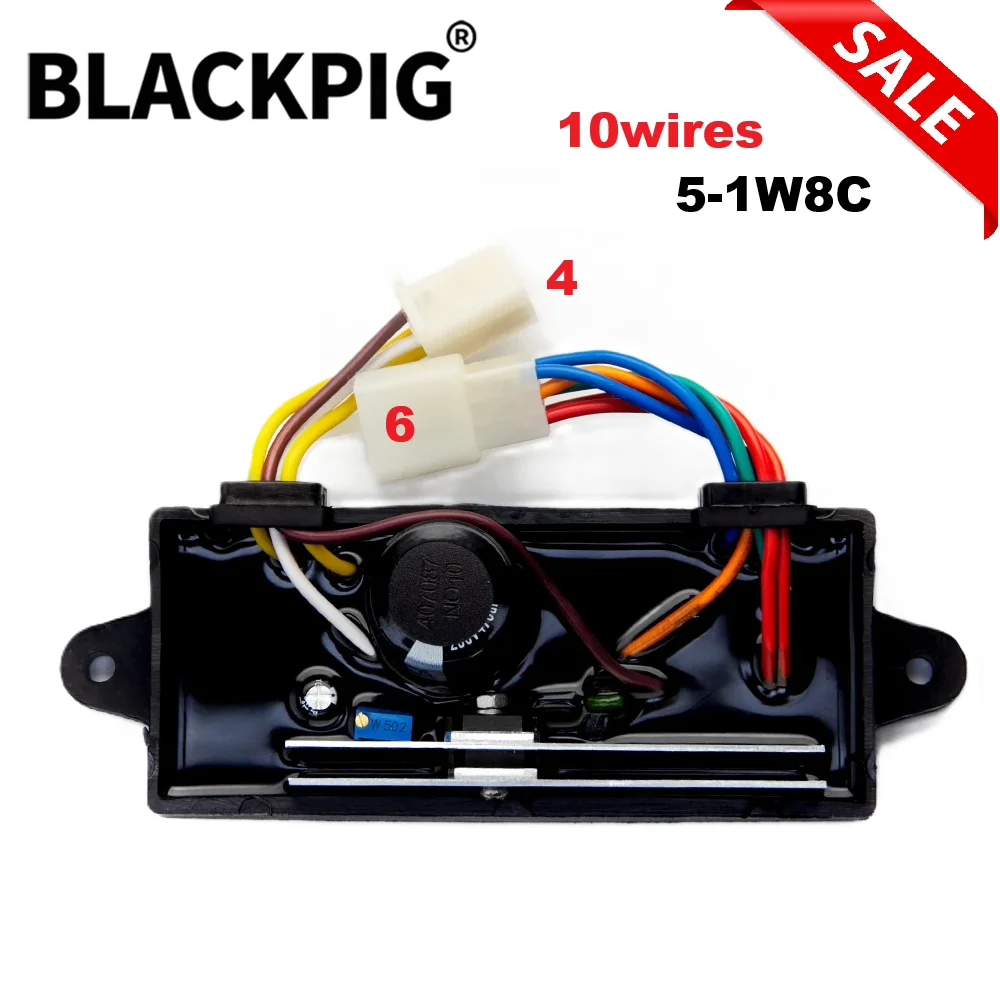 Original GTDK AVR5-1W8C 5KW AVR Dual Usage Welder Generator Single Phase For Diesel Welding Generator Parts 10Wires
Original GTDK AVR5-1W8C 5KW AVR Dual Usage Welder Generator Single Phase For Diesel Welding Generator Parts 10Wires