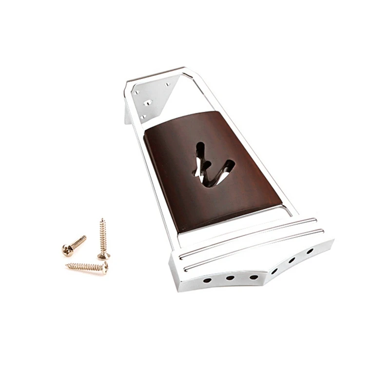 6 Strings Vintage Jazz Guitar Bridge Tailpiece For Electric Guitar Replacement Parts With Mounting Screws
6 Strings Vintage Jazz Guitar Bridge Tailpiece For Electric Guitar Replacement Parts With Mounting Screws