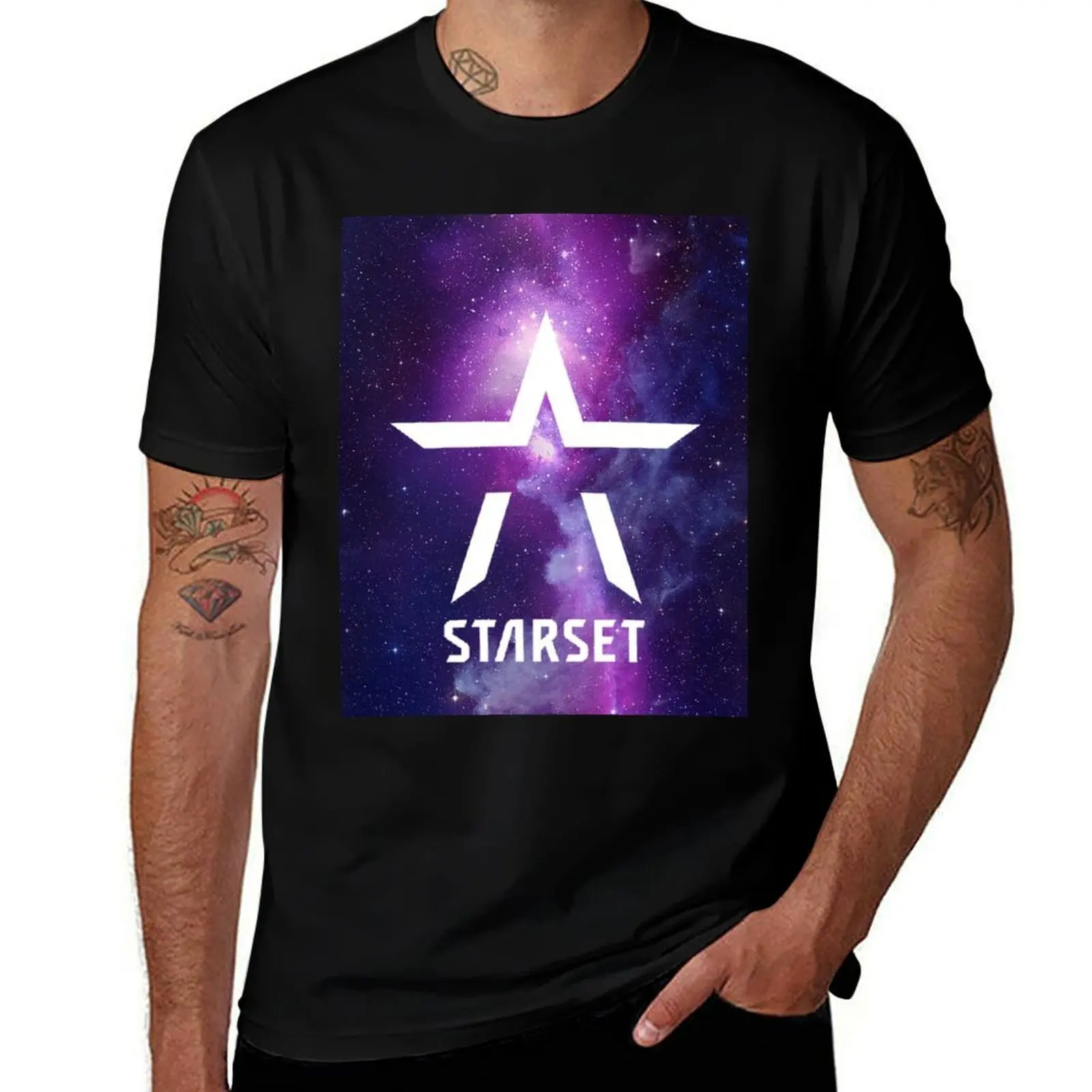 Starset inspired edit - purple nebula T-Shirt t shirt man casual t shirts for man graphic tees t shirt man plain T-shirt
Starset inspired edit - purple nebula T-Shirt t shirt man casual t shirts for man graphic tees t shirt man plain T-shirt