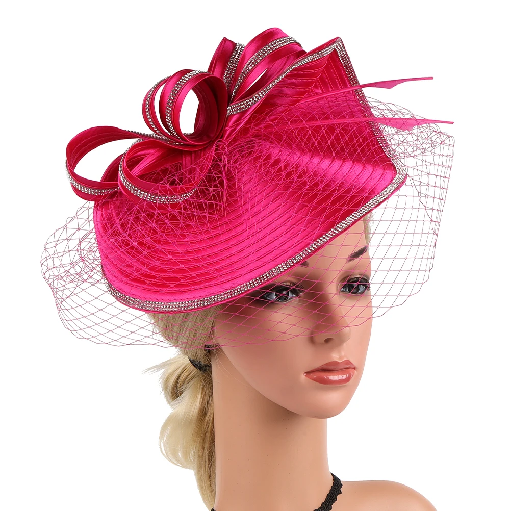Elegant Fascinator Hats for Women Shiny Mesh Yarn Decorated Comfortable Hair Fascinators Tea Party Wedding Church Reusable
Elegant Fascinator Hats for Women Shiny Mesh Yarn Decorated Comfortable Hair Fascinators Tea Party Wedding Church Reusable