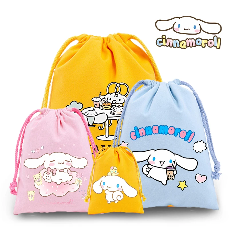 Cinnamon Cute Bundle Pocket Sanrio Cartoon Anime Drawstring Bags Party Decoration Gift Bag Cinnamoroll Large Capacity Candy Bags
Cinnamon Cute Bundle Pocket Sanrio Cartoon Anime Drawstring Bags Party Decoration Gift Bag Cinnamoroll Large Capacity Candy Bags