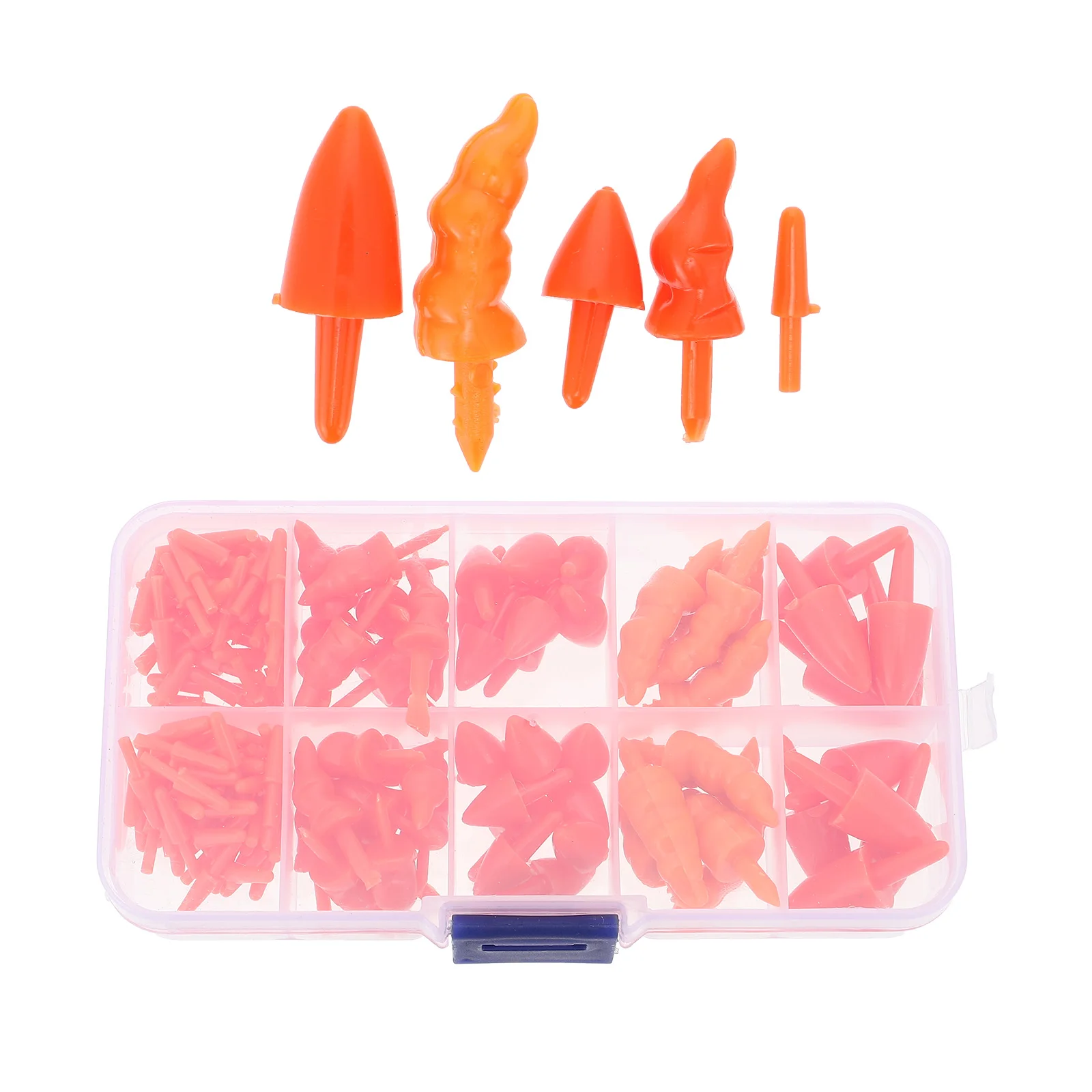160pcs DIY Material Box Mini Accessories Toy Diy Plastic Christmas Decorations Craft Plastic Nose Decors Supplies
160pcs DIY Material Box Mini Accessories Toy Diy Plastic Christmas Decorations Craft Plastic Nose Decors Supplies