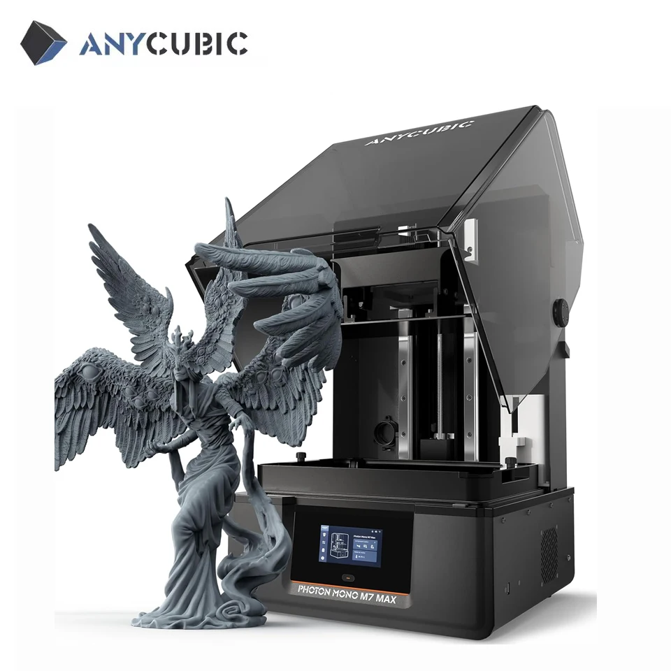 ANYCUBIC Photon Mono M7 Max 7K Mono LCD Resin 3D Printer 14.7L Ultra-Large Print Volume LCD Resin 3D Printer COB+ Light Source
ANYCUBIC Photon Mono M7 Max 7K Mono LCD Resin 3D Printer 14.7L Ultra-Large Print Volume LCD Resin 3D Printer COB+ Light Source
