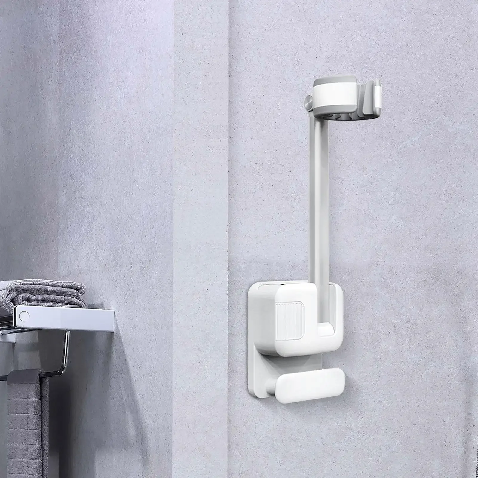 Hair Dryer Rack No Drill Adjustable Sturdy Wall Mounted Practical Blow Dryer Hanger for Pool Bedroom Balcony Hotel Living Room
Hair Dryer Rack No Drill Adjustable Sturdy Wall Mounted Practical Blow Dryer Hanger for Pool Bedroom Balcony Hotel Living Room