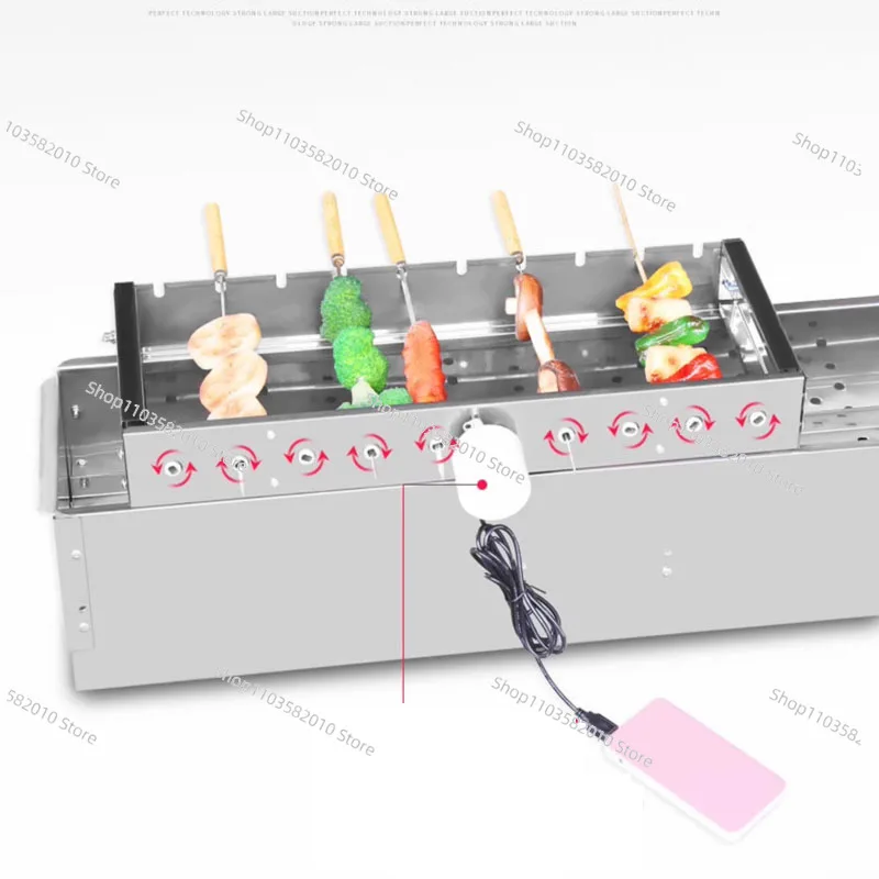 Stainless Steel Automatic Flip BBQ Rack, Electric Rotating Grill for Lamb Skewers & Home Use
Stainless Steel Automatic Flip BBQ Rack, Electric Rotating Grill for Lamb Skewers & Home Use