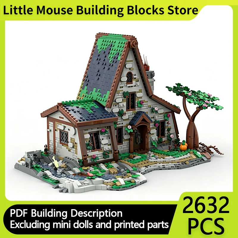 Medieval Castle Model MOC Building Bricks Forest Spire House Modular Technology Gifts Holiday Assemble Children Toys Suit
Medieval Castle Model MOC Building Bricks Forest Spire House Modular Technology Gifts Holiday Assemble Children Toys Suit