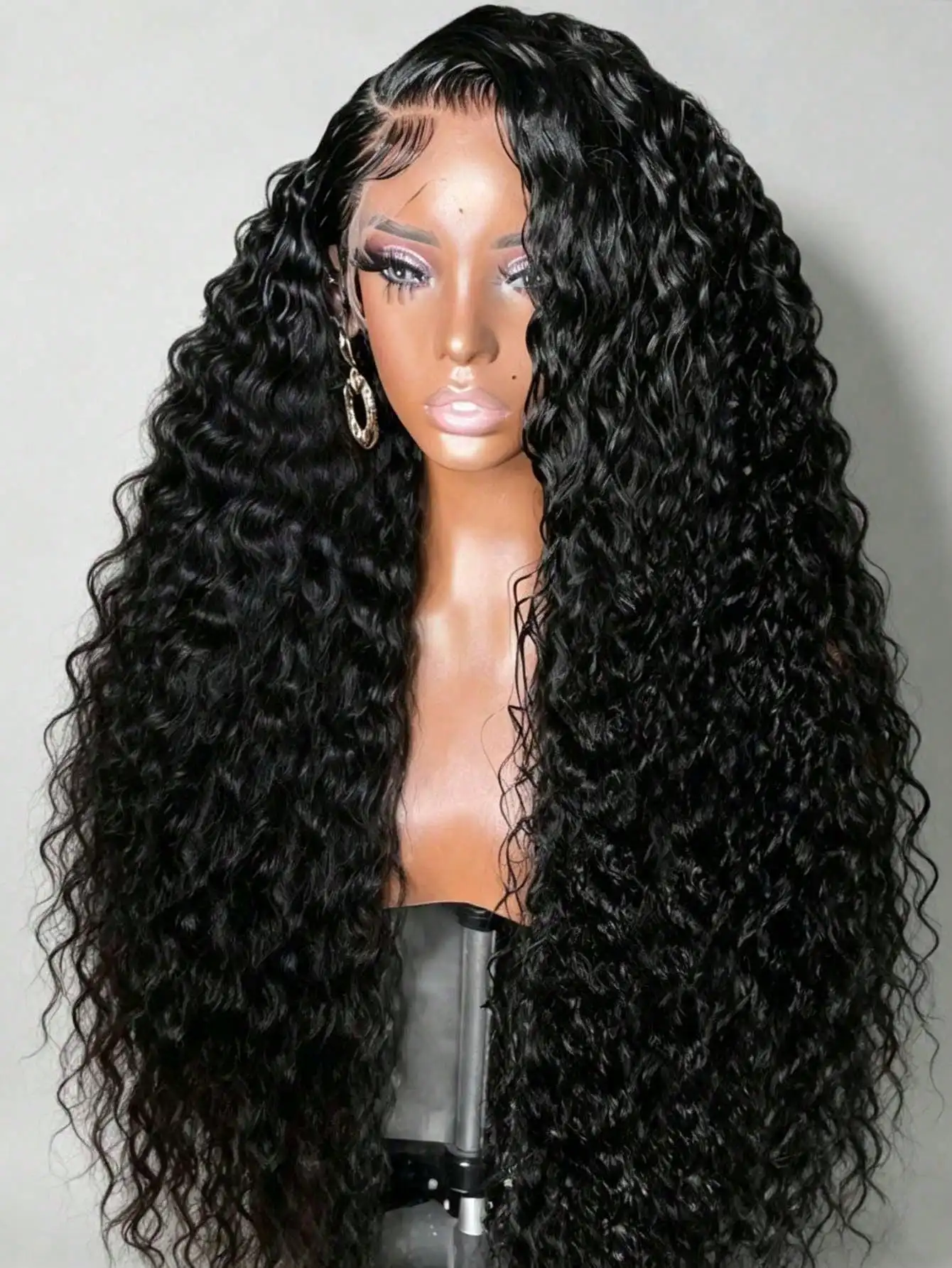 Deep Wave Lace Front Wigs Human Hair 250 Density Loose Curly Lace Frontal Human Hair Wigs for Women Glueless 13x4 HD Lace Closure Wig with Baby Hair Curly Human Hair Wigs for Daily Wear Brazilian Human Hair Wigs Natural Color
Deep Wave Lace Front Wigs Human Hair 250 Density Loose Curly Lace Frontal Human Hair Wigs for Women Glueless 13x4 HD Lace Closure Wig with Baby Hair Curly Human Hair Wigs for Daily Wear Brazilian Human Hair Wigs Natural Color