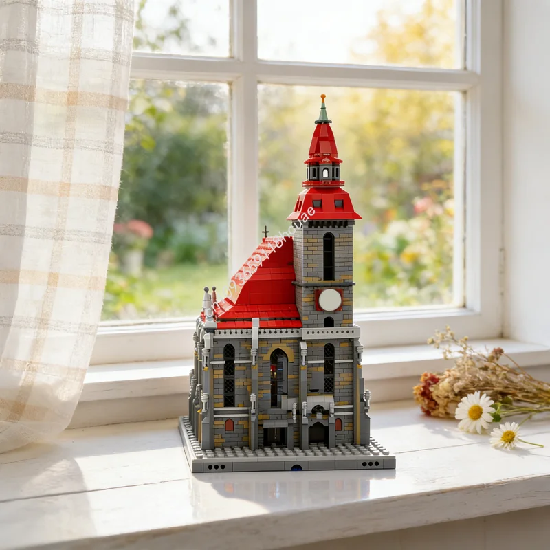 7843pcs MOC Black Church Brasov Romania City Model Building Blocks Construction DIY Idea Creative Toys Festival Gift Education
7843pcs MOC Black Church Brasov Romania City Model Building Blocks Construction DIY Idea Creative Toys Festival Gift Education