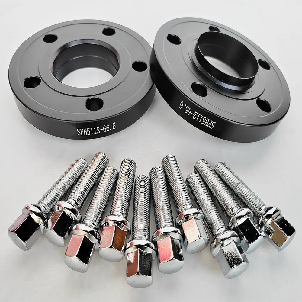 2PCS 5X112 66.6 Hubcentric Wheel Spacer 15mm with 10pcs 14x1.5 ball bolts Aluminum for Mercedes C-Class G-Class (Anti-Corrosion)
2PCS 5X112 66.6 Hubcentric Wheel Spacer 15mm with 10pcs 14x1.5 ball bolts Aluminum for Mercedes C-Class G-Class (Anti-Corrosion)