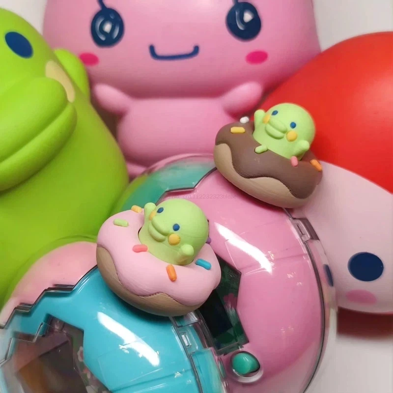 Mamegu Donut Guy Protective Cover with Base&Button Cap, Cute Character Shell for Tamagotchi Style Device Sweet Treat Themed Gift
Mamegu Donut Guy Protective Cover with Base&Button Cap, Cute Character Shell for Tamagotchi Style Device Sweet Treat Themed Gift