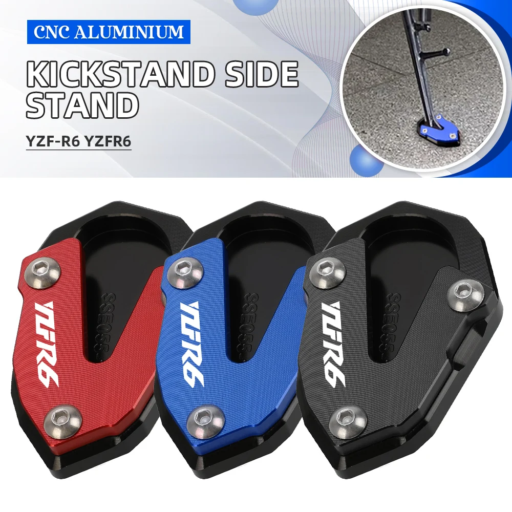 FOR YAMAHA R6 2021 2022 YZF-R6 YZFR6 2020 2017 2018 2019 Motorcycle Foot Side Stand Pad Plate Kickstand Enlarger Base Support
FOR YAMAHA R6 2021 2022 YZF-R6 YZFR6 2020 2017 2018 2019 Motorcycle Foot Side Stand Pad Plate Kickstand Enlarger Base Support