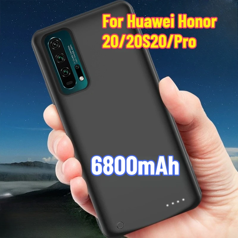 Чехол-аккумулятор для Huawei Honor 20/20S/20 Pro: длительное время работы от батареи, быстрая зарядка
Чехол-аккумулятор для Huawei Honor 20/20S/20 Pro: длительное время работы от батареи, быстрая зарядка