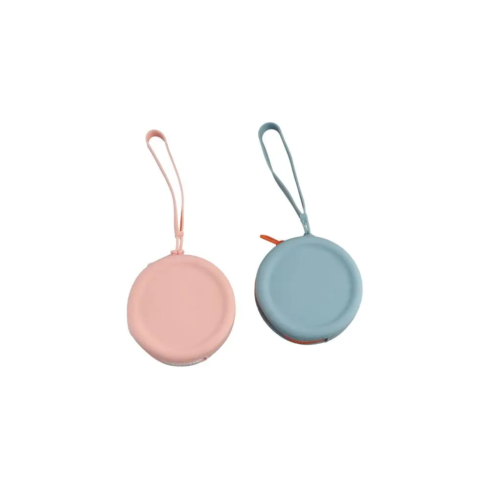 Cute Solid Color Round Silicone Coin Purse Mini INS Lipstick Cosmetic Bag Waterproof Portable Data Cable Storage Bag Women
Cute Solid Color Round Silicone Coin Purse Mini INS Lipstick Cosmetic Bag Waterproof Portable Data Cable Storage Bag Women
