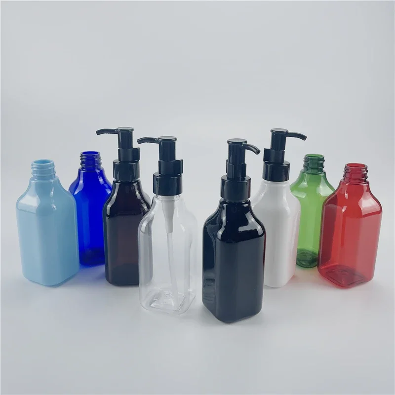 Multicolor 200ML X 25 Plastic Square Bottles With Essential oil Pump Massage Oil Cleaning Oil Packaging Cosmetics PET Containers
Multicolor 200ML X 25 Plastic Square Bottles With Essential oil Pump Massage Oil Cleaning Oil Packaging Cosmetics PET Containers