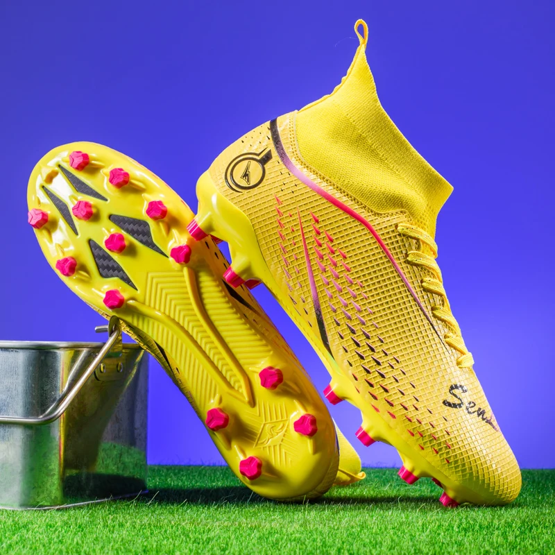 New Soccer Shoes for Men Professional Football Training Shoes Outdoor Futsal Football Boots Men High Quality Fast Soccer Cleats
New Soccer Shoes for Men Professional Football Training Shoes Outdoor Futsal Football Boots Men High Quality Fast Soccer Cleats
