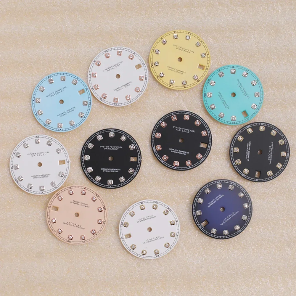 NH35 Dial Diamond Watch S Dial No Date Face Hands Mod Parts for Date-just NH36 Automatic Movement Watch Accessories
NH35 Dial Diamond Watch S Dial No Date Face Hands Mod Parts for Date-just NH36 Automatic Movement Watch Accessories